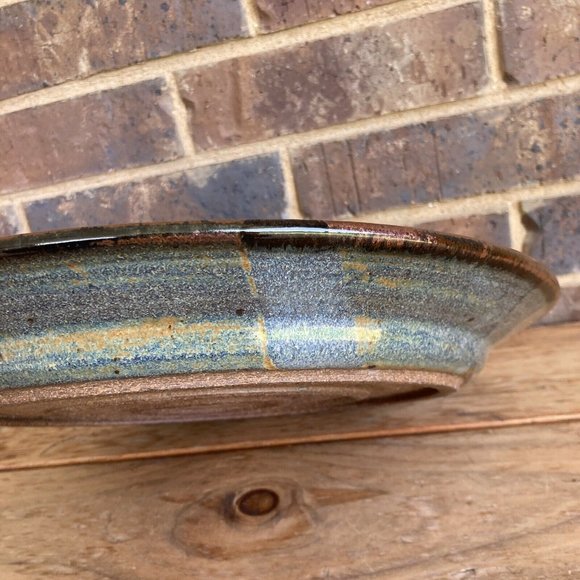 VTG 1981 Richard Meyer for Sunstone La Jolla Floral Platter 14 3/8” - Picture 11 of 12